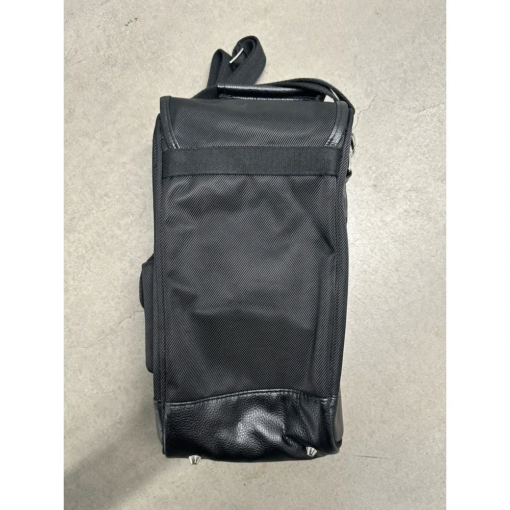 Picnic At Ascot The Next 2 Bottle Wine Carrier Bag Black Shoulder Strap NEW